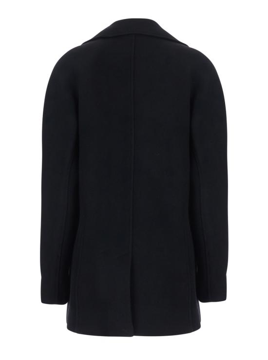 26FW 토템 코트 264WRO0341FB0733001 Black - TOTEME