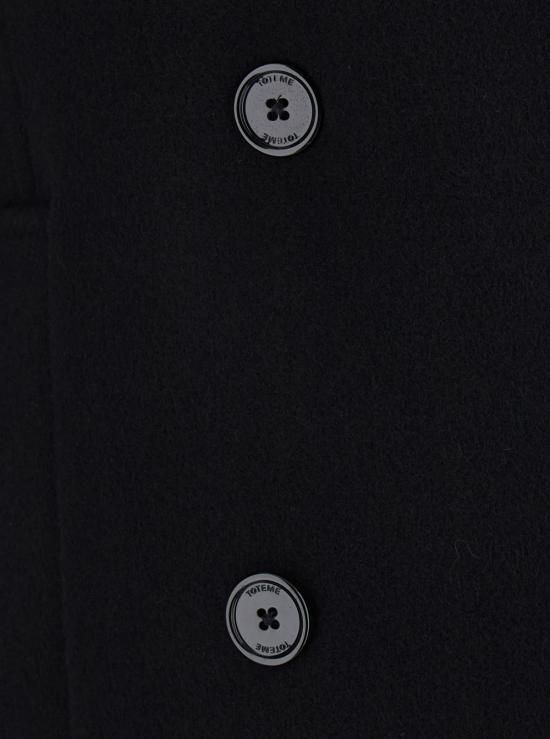 26FW 토템 코트 264WRO0341FB0733001 Black - TOTEME