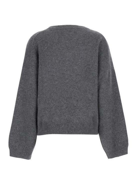 26FW 루루 드 세종 스웨터 TRISTANLDSANTHRACITEMELANGE Grey - LOULOU DE SAISON