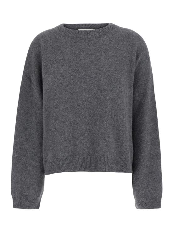 26FW 루루 드 세종 스웨터 TRISTANLDSANTHRACITEMELANGE Grey