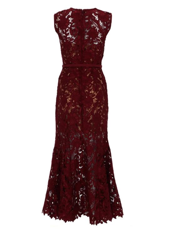 26SS 셀프 포트레이트 원피스 RS26 167MA BU BURGUNDY BORDEAUX - SELF PORTRAIT