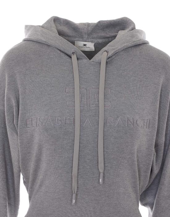 26FW 엘리자베타프랜치 바디수트 티셔츠 BK87S66E2 431 GREY - ELISABETTA FRANCHI