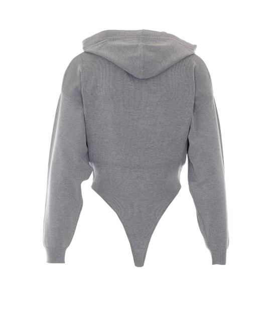 26FW 엘리자베타프랜치 바디수트 티셔츠 BK87S66E2 431 GREY - ELISABETTA FRANCHI