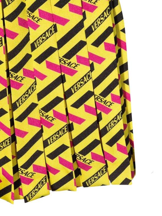  베르사체 스커트 1000240K 1A018715Y010 YELLOW - VERSACE