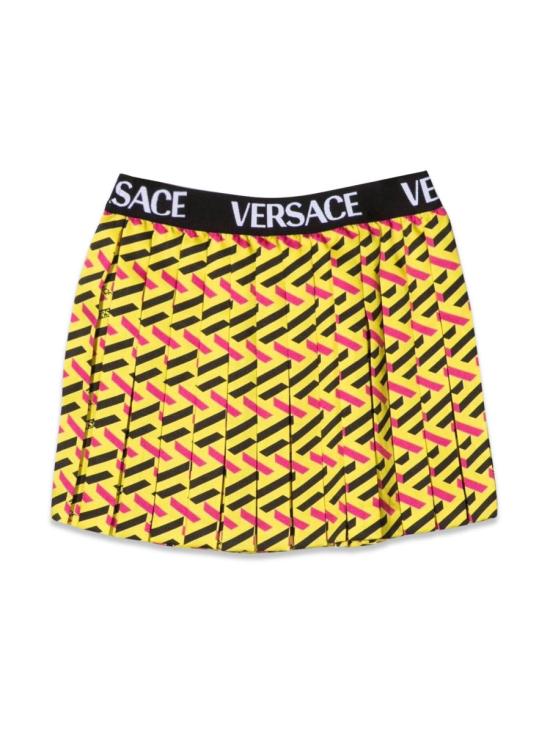  베르사체 스커트 1000240K 1A018715Y010 YELLOW - VERSACE