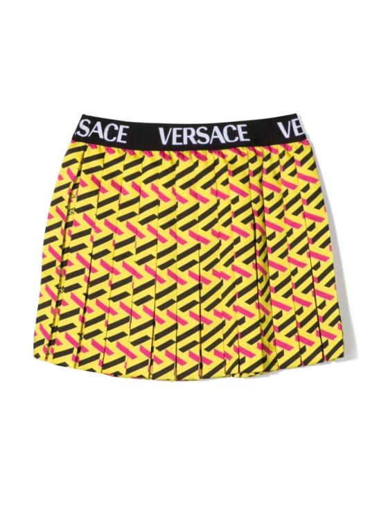  베르사체 스커트 1000240K 1A018715Y010 YELLOW - VERSACE