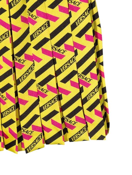  베르사체 스커트 1000240K 1A018715Y010 YELLOW - VERSACE