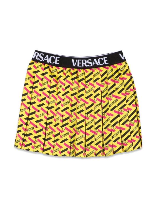  베르사체 스커트 1000240K 1A018715Y010 YELLOW - VERSACE
