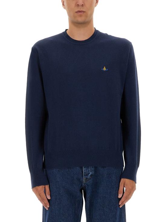 25FW 비비안웨스트우드 알렉스 니트 27010012 Y001VK410 BLUE - VIVIENNE WESTWOOD