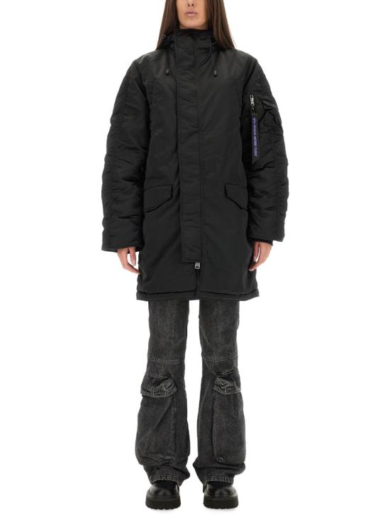  알파 자켓 148132UV 03 BLACK - ALPHA