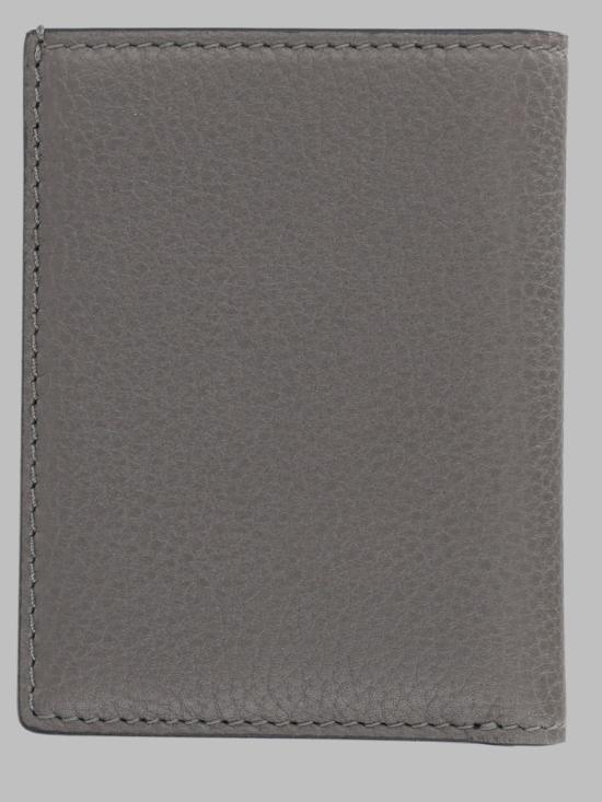 26FW 톰포드 그레인 레더 로고 폴디드 카드 홀더 Y0279 LCL158STBG GREY - TOMFORD