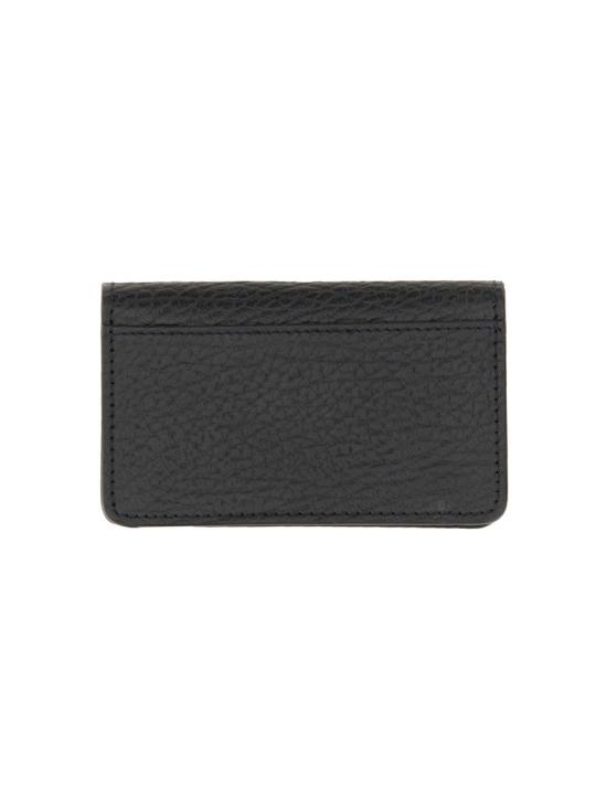 26FW 마르지엘라 스티치 레더 플랩 카드 홀더 SA3VX0008 P4455T8013 BLACK