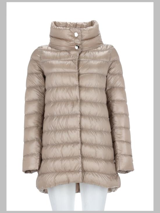 26FW 에르노 아멜리아 A 쉐입 패딩 PI0505DIC 12017Z1985 BEIGE