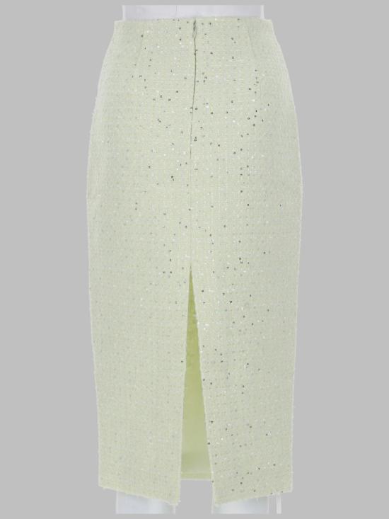 26SS 셀프 포트레이트 스커트 SS26 026MSK G GREEN - SELF PORTRAIT