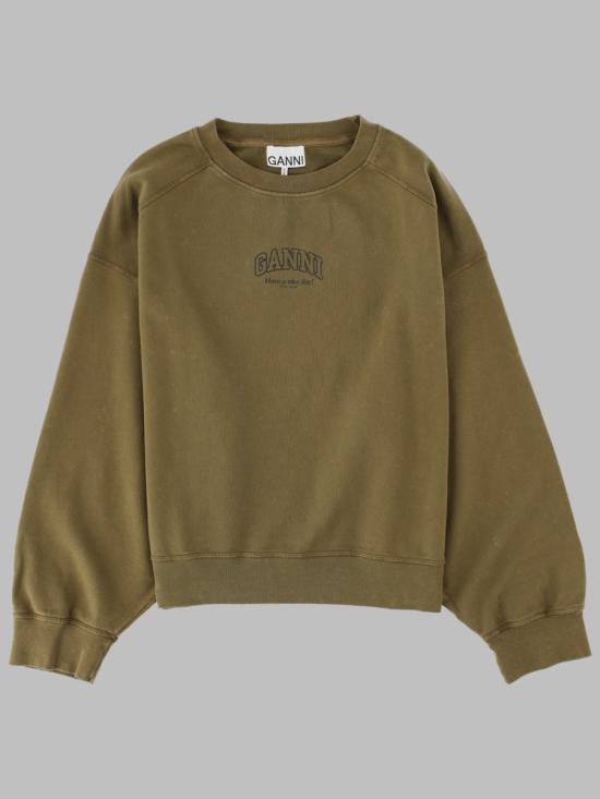 26FW 가니 스웨터 A1060086 838 GREEN