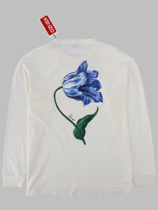 26FW 겐조 탑 FG65TL3634SK 02 WHITE - KENZO