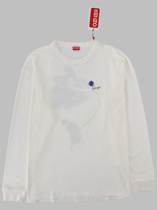 26FW 겐조 탑 FG65TL3634SK 02 WHITE