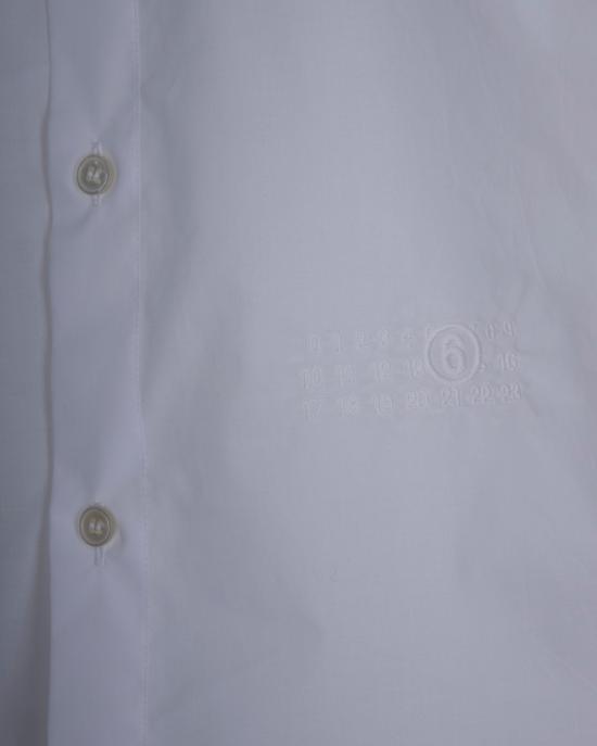 26SS MM6 메종마르지엘라 셔츠 S62DT0049M35256 WHITE - MM6 MAISON MARGIELA