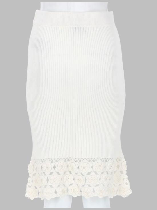 26SS 가니 스커트 A1090204 135 WHITE - GANNI
