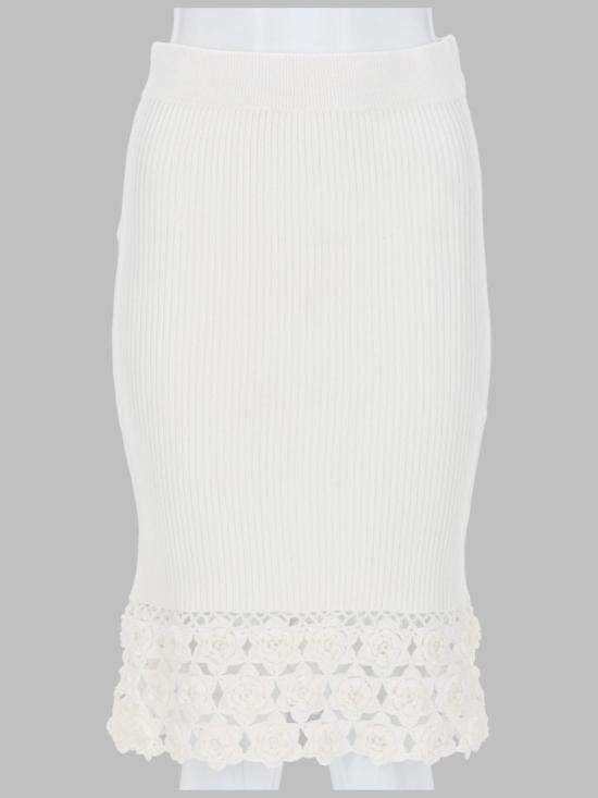 26SS 가니 스커트 A1090204 135 WHITE