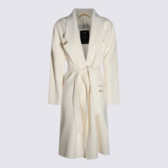 26FW 엘리자베타프랜치 코트 CP01D66E2 193 BURRO - ELISABETTA FRANCHI