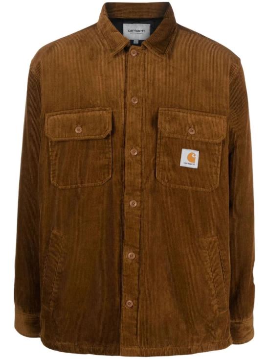 26FW 칼하트 WIP 위드썸 셔츠 I028827 3TGXX BROWN