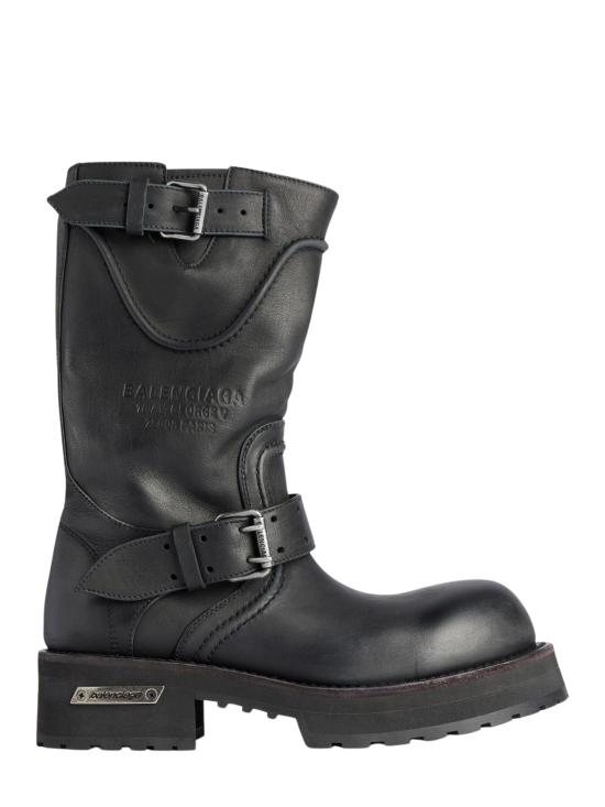 26FW 발렌시아가 VENOM 베놈 미들 부츠 833585 WCAL11080 BLACK