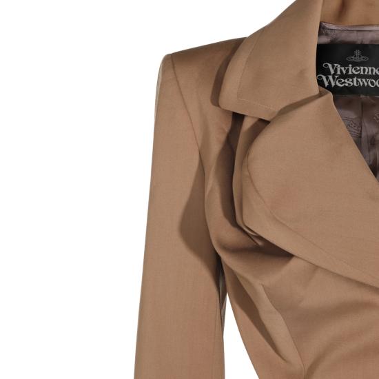 26FW 비비안웨스트우드 드렁큰 테일러드 자켓 1401006C W01IOC404 CAMEL - VIVIENNE WESTWOOD
