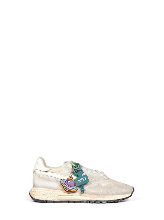 26FW 오트리 릴윈드 나일론 스웨이드 스니커즈 WVLWYG03WOODSKWHT BEIGE