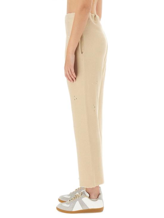  마르지엘라 디스트레스드 스웨트팬츠 S50KA0677 M25019112 IVORY - MAISON MARGIELA