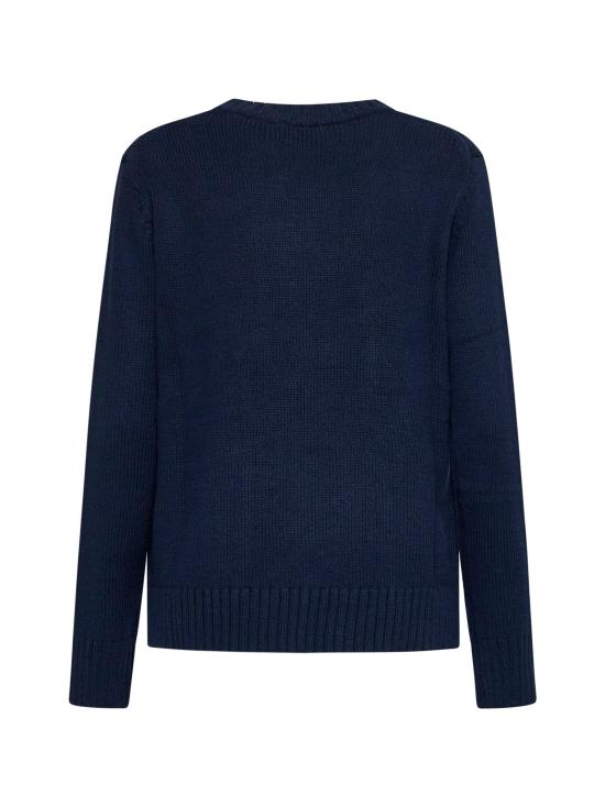 26FW 폴로 랄프로렌 베어 코튼&린넨 니트 스웨터 211927070 001 NAVY - POLO RALPH LAUREN