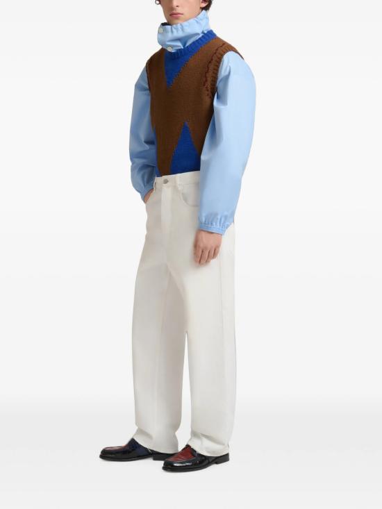 26FW 마르니 스트레이트 팬츠 PUJU0135A0 USCZ42 00W03 - MARNI