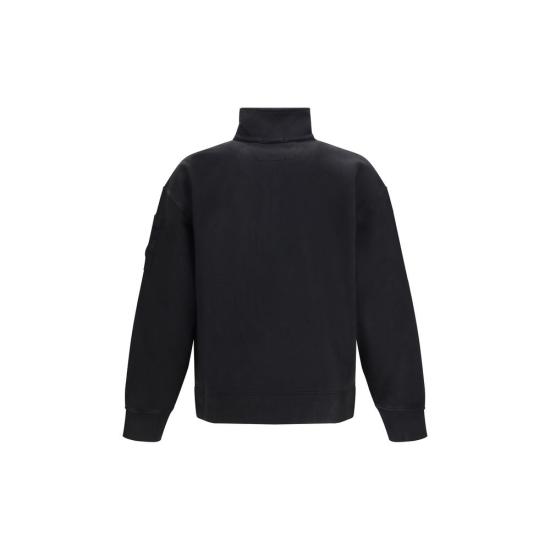 26FW 씨피 컴퍼니 긴팔 티셔츠 CP21CMSS020A006372M999BB BLACK - C.P. COMPANY