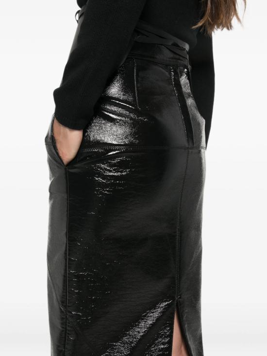 26FW 랑방 미디 스커트 RW ST0001 K125 A26 41 MOON - LANVIN