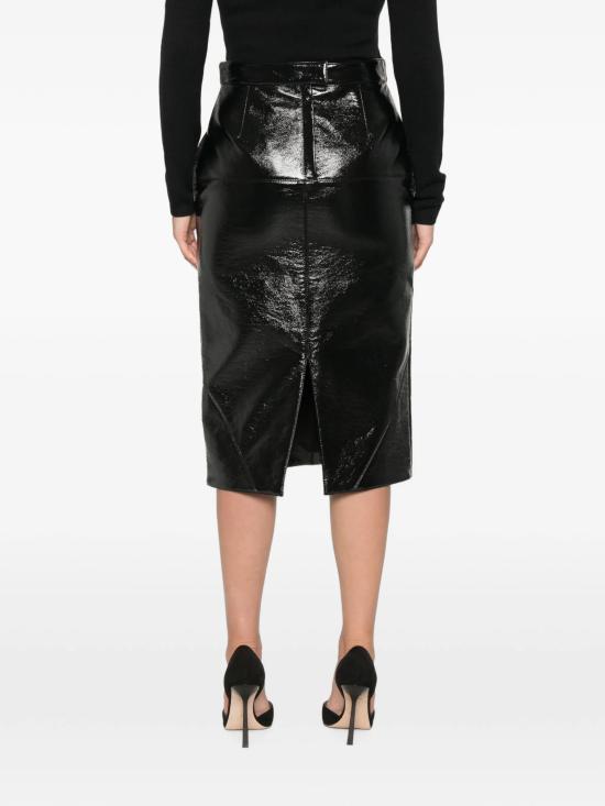 26FW 랑방 미디 스커트 RW ST0001 K125 A26 41 MOON - LANVIN