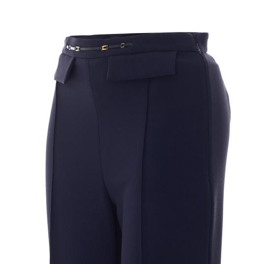 26FW 엘리자베타프랜치 스트레이트 팬츠 PA19666E2 H88 Blue - ELISABETTA FRANCHI