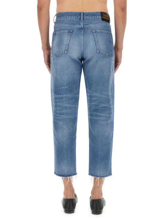  구찌 워시 아웃 진 749110 XDCJK4447 DENIM
