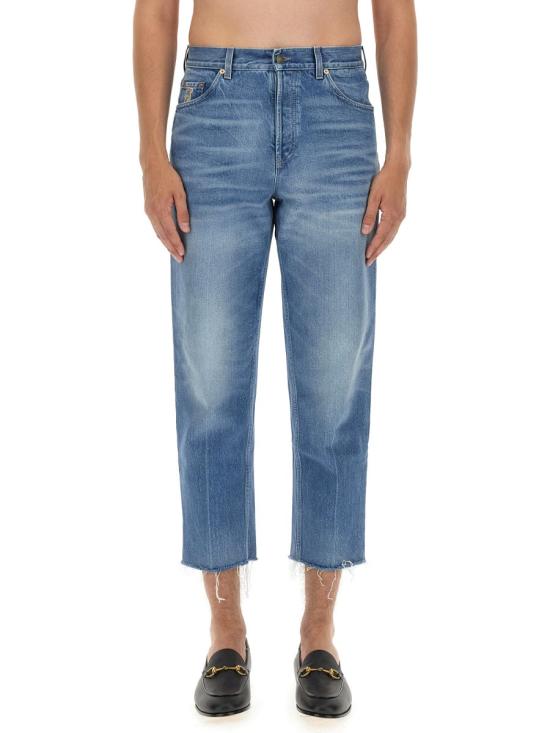  구찌 워시 아웃 진 749110 XDCJK4447 DENIM - GUCCI