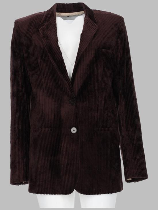 26FW 알리지 자켓 166833 A6243CHOCO BURGUNDY