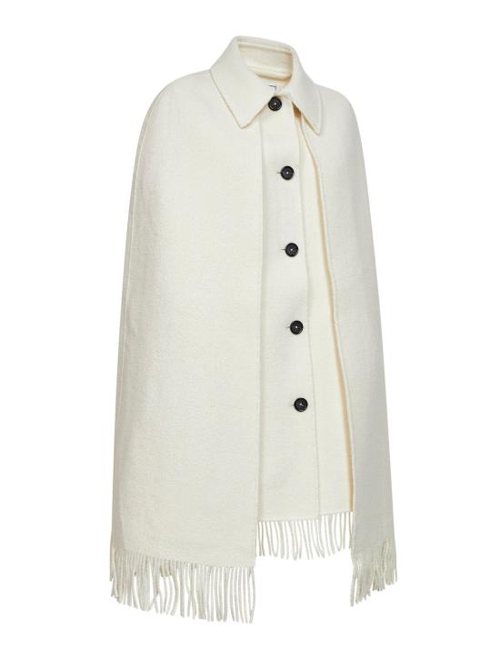 26FW 토템 케이프 261WRO0266FB0471 264 IVORY - TOTEME