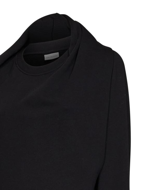 26FW 드리스 반 노튼 스웨터 0111344610900 BLACK - DRIES VAN NOTEN