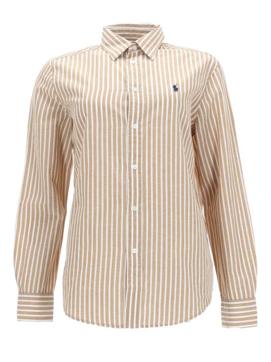 26SS 폴로 랄프로렌 셔츠 211971514 501CLASSICCAMEL WHITE BEIGE