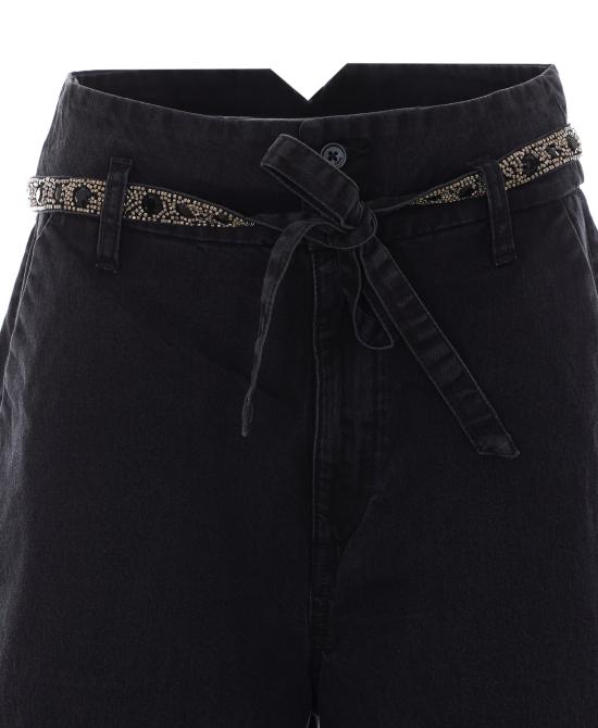 26FW 리우조 스트레이트 팬츠 UF6202D0372 87520 Black - LIU JO