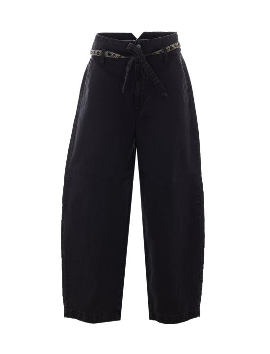 26FW 리우조 스트레이트 팬츠 UF6202D0372 87520 Black