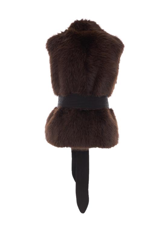 26FW 리우조 베스트 WF6203E1136 X0787 BROWN - LIU JO