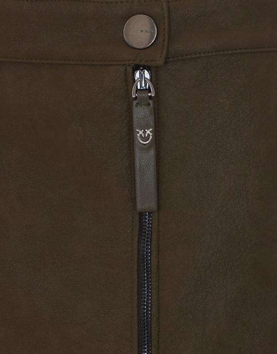 26FW 핑코 미디 스커트 107806 A3MDX51 GREEN - PINKO