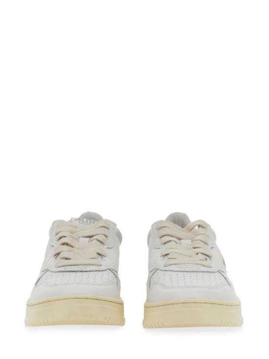 26FW 오트리 메달리스트 로우 레더 스니커즈 AULW LL15 WHITE - AUTRY