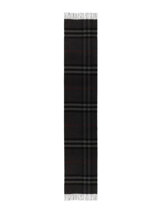 26SS 버버리 체크 캐시미어 스카프 8077880 A1208 BLACK - BURBERRY