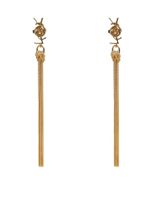26FW 생로랑 메탈 카산드라 태슬 이어링 803195Y15008030 GOLD - SAINT LAURENT