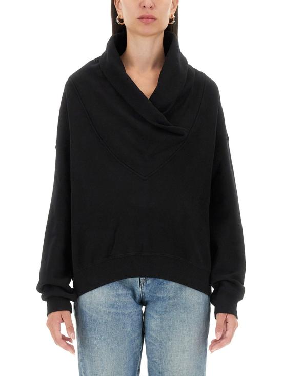  생로랑 스웨터 803146 Y36SW1000 BLACK - SAINT LAURENT